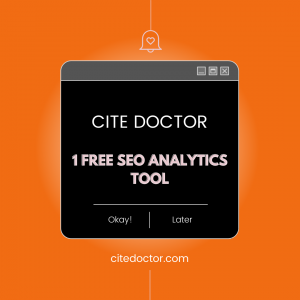 Cite Doctor Add In Coach Millionaires